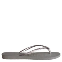 Havaianas Women's Slim Flip Flop In Steel Grey -Shoe Discount Store s l slimsilver 3 1100x