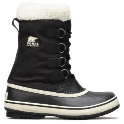 Sorel Women's Winter Carnival In Stone -Shoe Discount Store s o sorel womens winter carnival black 1308911 011 2 1100x
