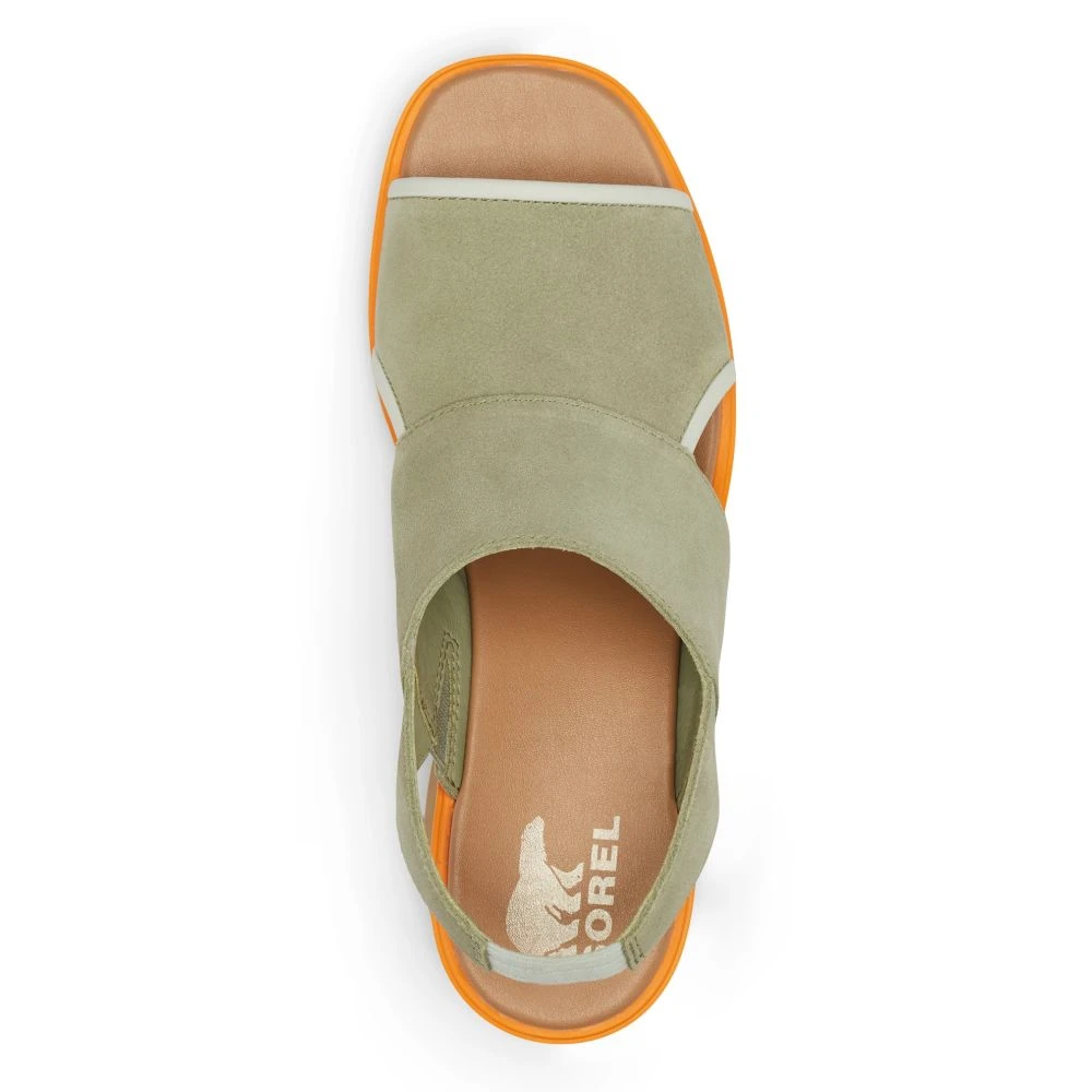 Sorel Women's Joanie III Slingback Wedge Sandal In Safari/Gum 16 6 Sorel Women's Joanie III Slingback Wedge Sandal In Safari/Gum 16 - Image 4