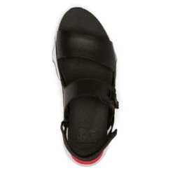 Sorel Women's Kinetic Impact II Sling Low Sandal In Black/Sea Salt -Shoe Discount Store so 2039991010 2133 4 1100x