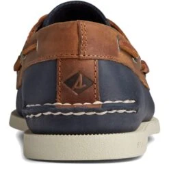 Sperry Men's Authentic Original 2-Eye Wild Horse Boat Shoe In Navy/Sonora -Shoe Discount Store sts21718 90 1100x