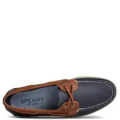 Sperry Men's Authentic Original 2-Eye Wild Horse Boat Shoe In Navy/Sonora -Shoe Discount Store sts21718 top 1100x