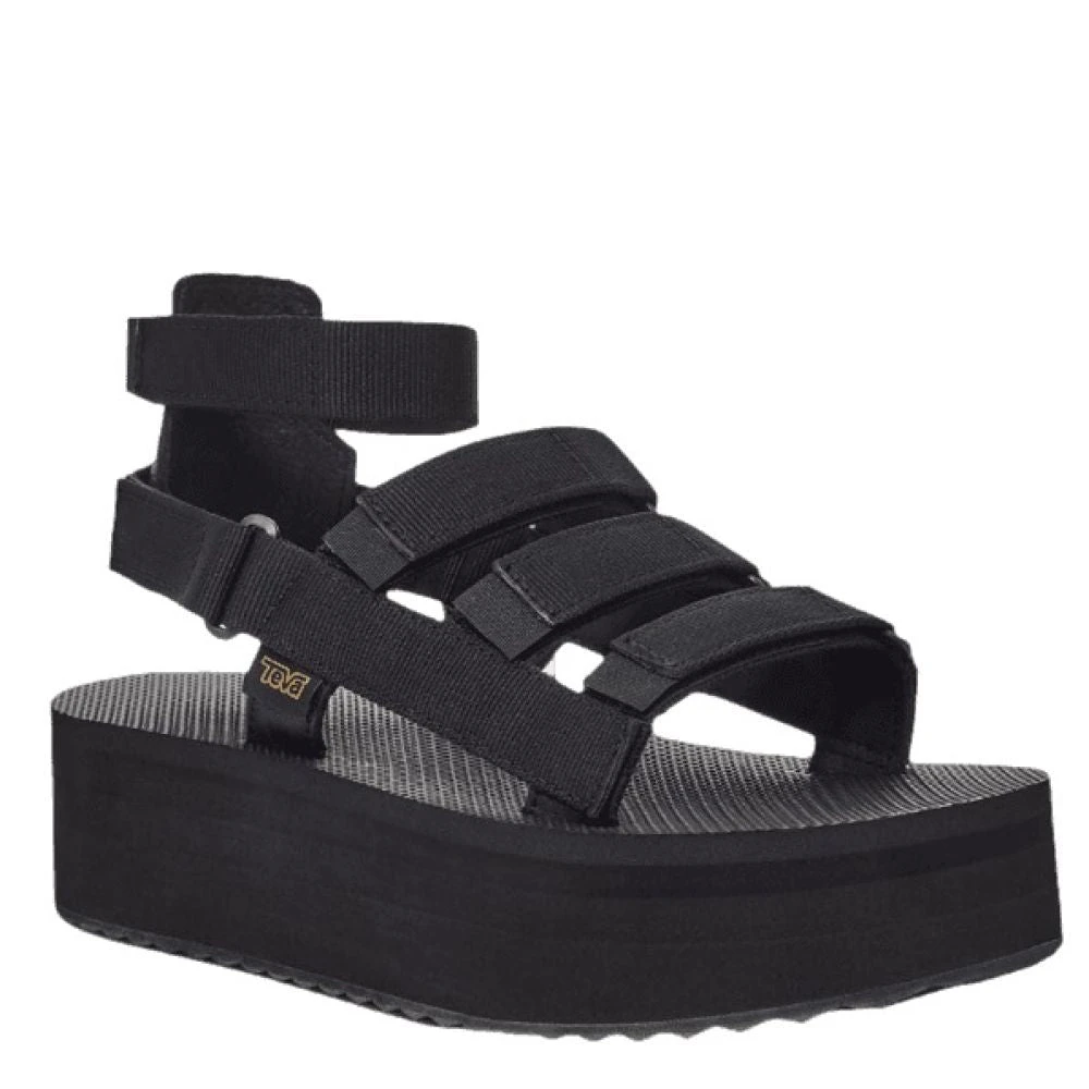 Teva Women's Flatform Mevia In Black 4 Teva Women's Flatform Mevia In Black - Image 2
