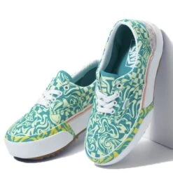 Vans Women's Era Stacked In Wavy Daze Tile Blue -Shoe Discount Store vn 0a4btoce5 4250 4 1100x