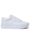 Vans Women's Old Skool Stackform In True White -Shoe Discount Store vn 0a7q5mw00 4231 1 1100x