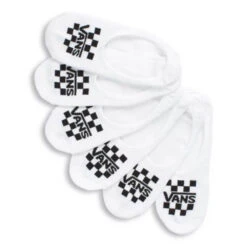 Vans Classic Canoodle Super No Show Sock In White (Large)