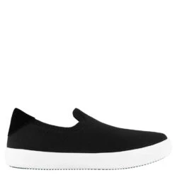 Vessi Women's Boardwalk Slip-On In Boulder Black