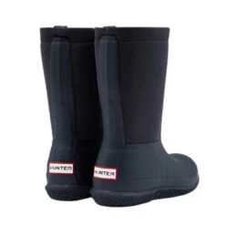 Hunter Women's Original Insulated Roll Top Sherpa Boots In Hunter Navy -Shoe Discount Store wft2052nre nv 4 1 1100x